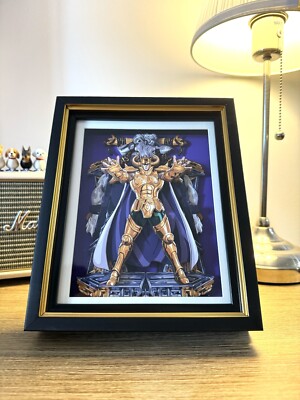Saint Seiya: Legend Of Sanctuary Taurus 3D Art Frame Bedside Home Decoration