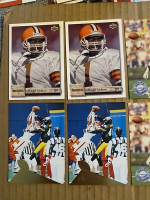 (13) Michael Jackson Lot #2 Cleveland Browns