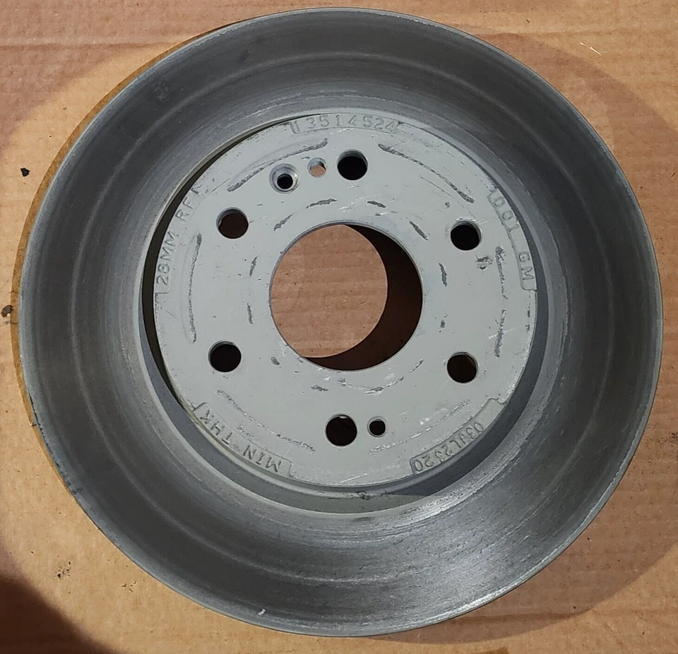 Cadillac Chevy 2021-23 rotor delantero genuino pieza GM #13514524 Foto 2 de 4