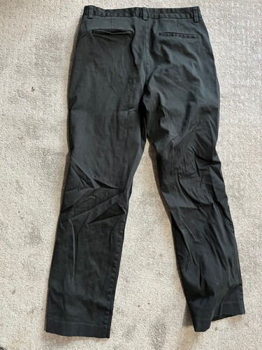 KENNETH COLE NY gray cotton flat front PANTS 34x34 - Picture 3 of 5