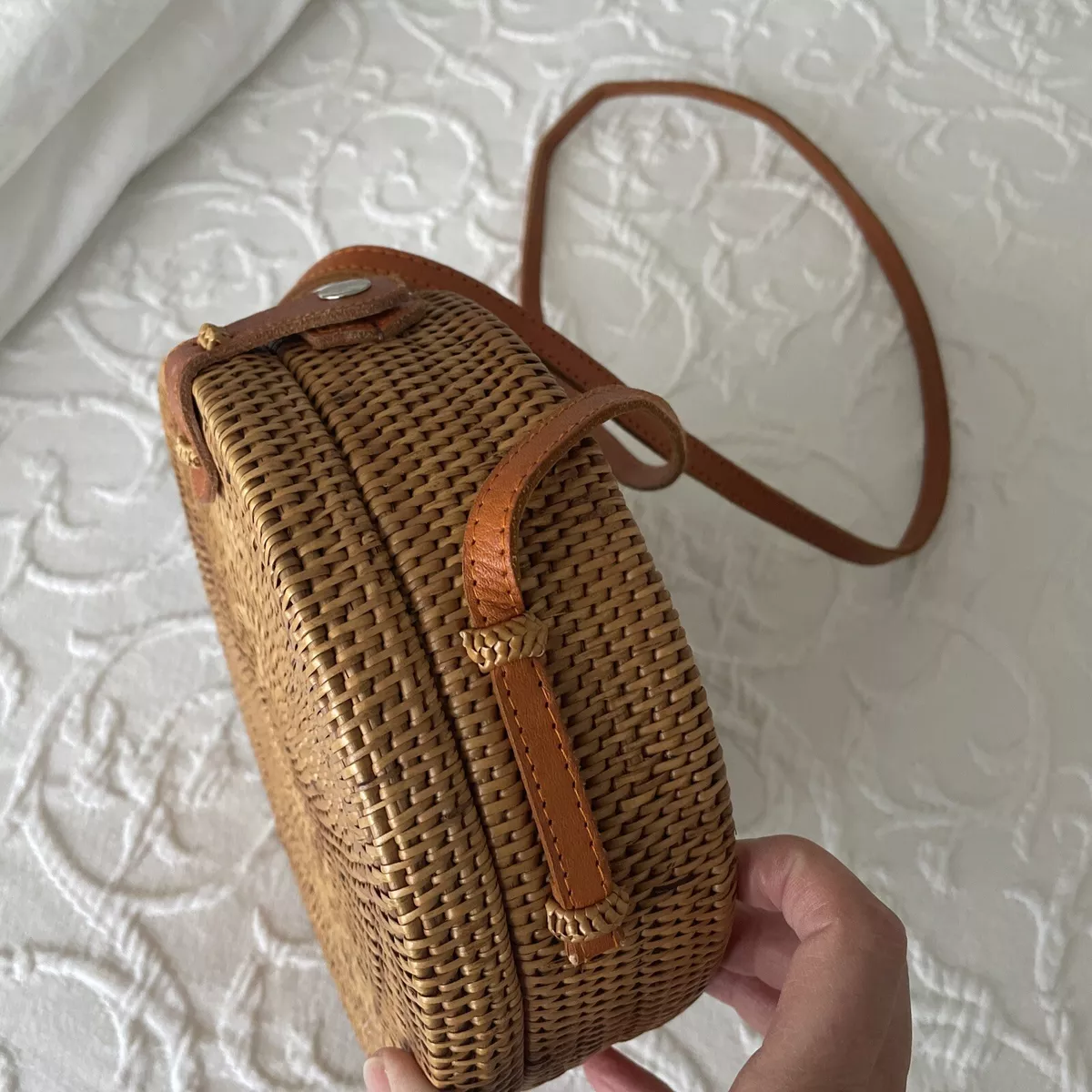 Faithfull the brand straw bag sale