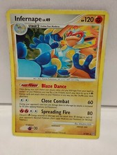 Pokemon Infernape Lv.49 3/100 Holo Rare Card