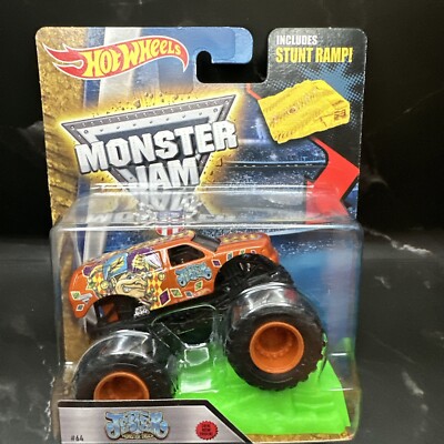 Hot wheels monster jam jester orange 2016 rare