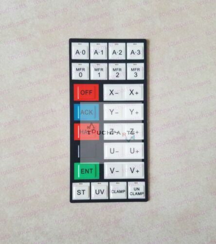 Keypad Membrane Overlay for Sodick Wire EDM machine EX control , set of 2 - Picture 3 of 3