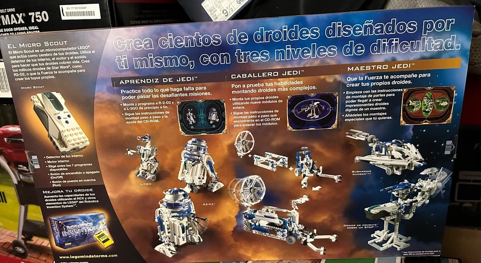 NEW RARE LEGO 9748 MINDSTORMS DROID DEVELOPER KIT SPANISH VERSION - Image 2 of 4