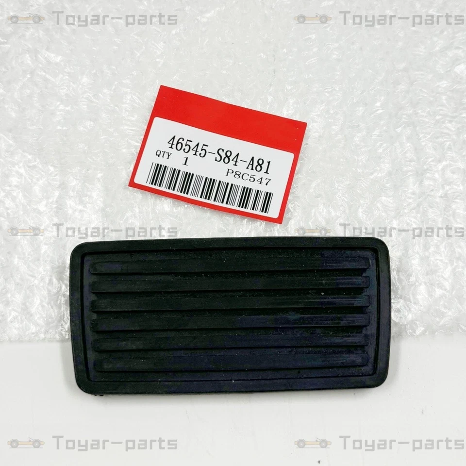For Honda Accord CR-V Pilot 46545-S84-A81 Rubber Brake Clutch Pedal Pad Cover Foto 2 de 4