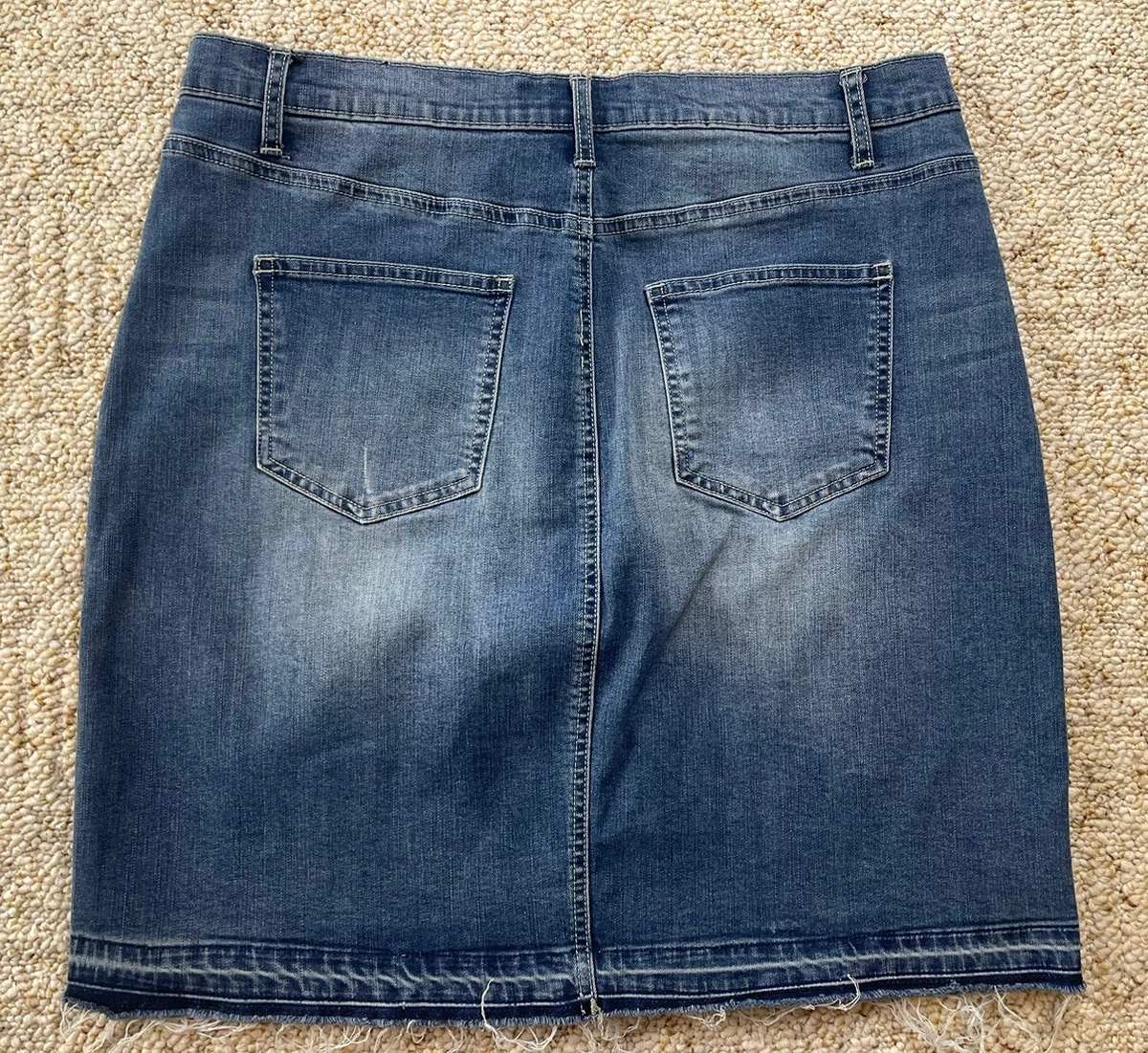 Cato blue hot sale jean skirts