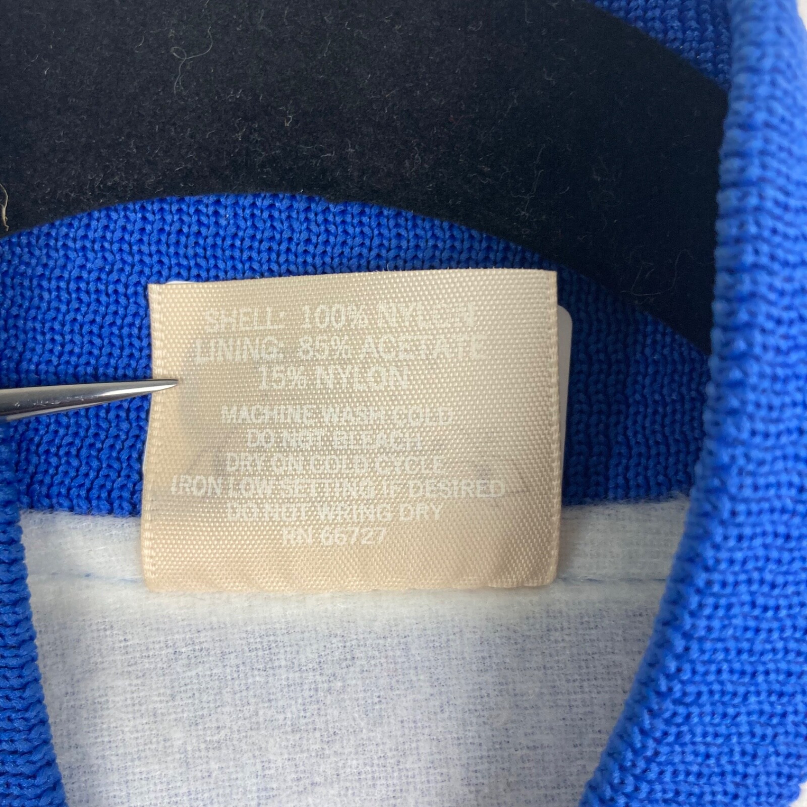 Vintage Made in USA Auburn Sportswear St. Mary's Blue Windbreaker Jacket XL