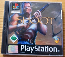 Thumbnail of ebay&reg; auction 235352211233 | Shoot Playstation 1 Spiel PS1 Sony Videospiel OVP, Selten