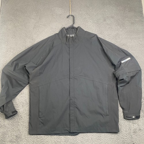 FootJoy DryJoys Hydrolite XL Golf Regenjacke Herren wandelbare Ärmel Reißverschlusstasche
