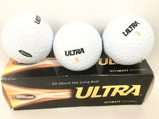 Wilson Ultra Ultimate Distance New 1 Sleeve 3 Golf Balls