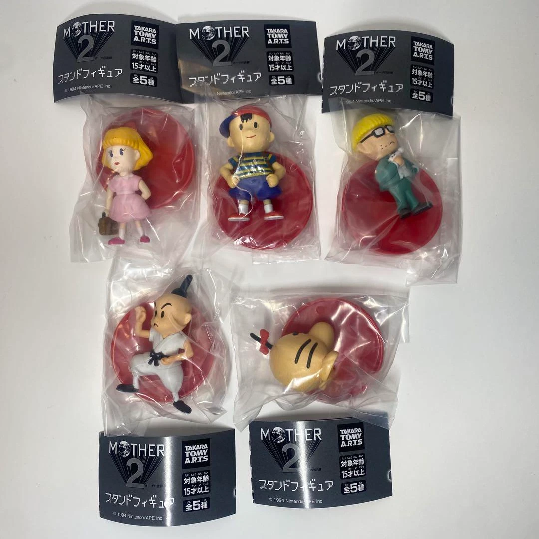 MOTHER 2 コレクションフィギュア 4体セット　開封品　Nintendo Yahoo!オークション - 「mother フィギュアコレクション」の落札相場