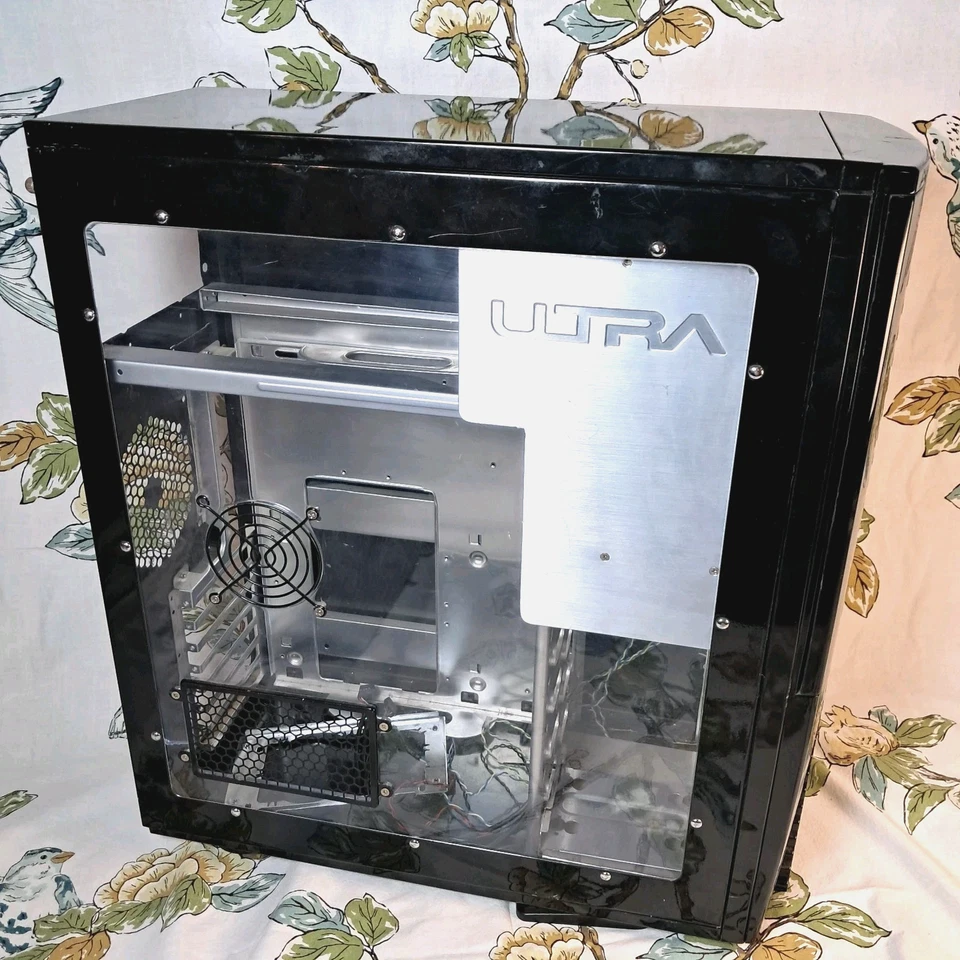 Ultra Aluminus Mid Tower PC Case Only *Custom Art Graphic* Legacy Build Chassis - Image 2 of 4