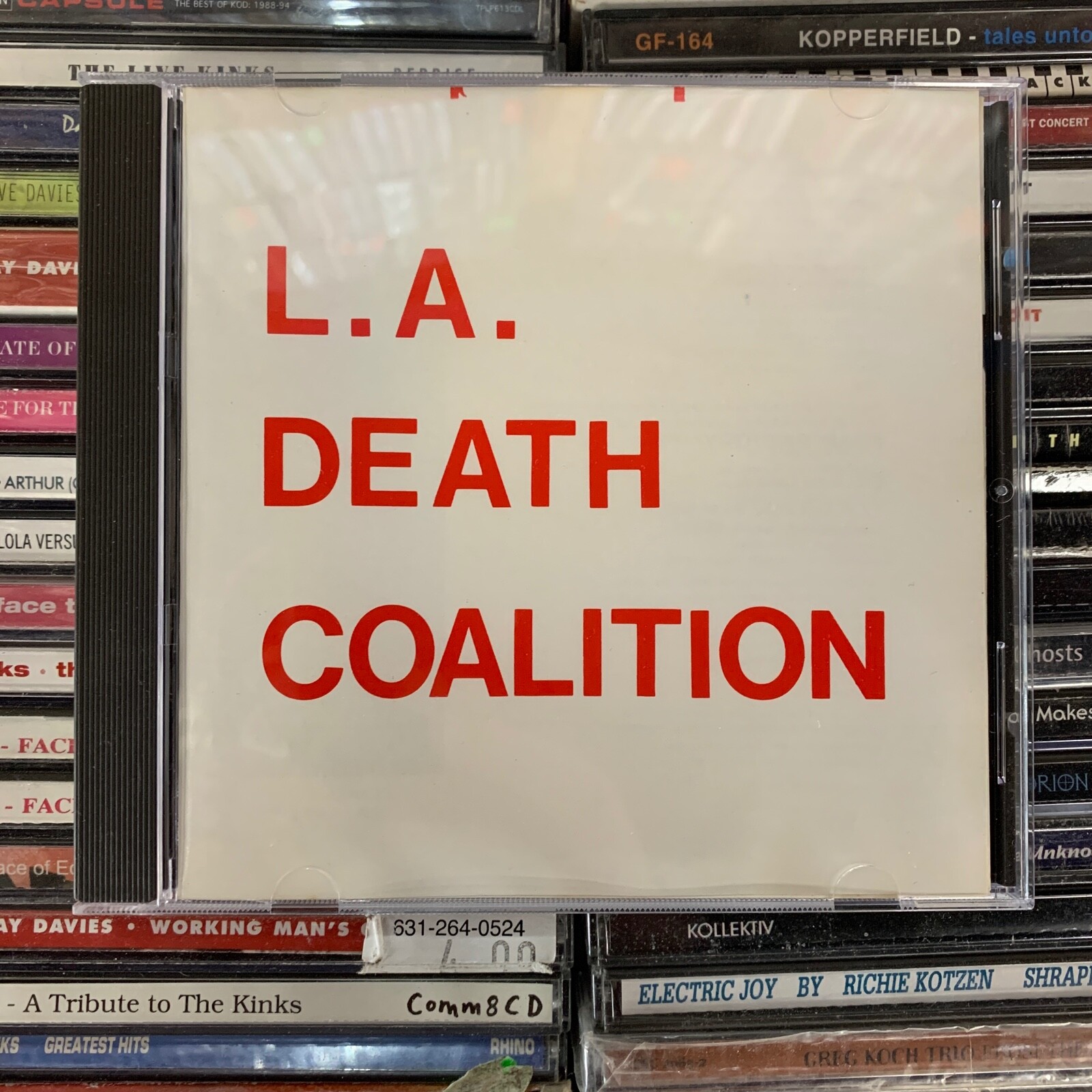 L.A. DEATH COALITION (RR 570) // Resistant Militia, Fear Factory, etc [CD, VG]