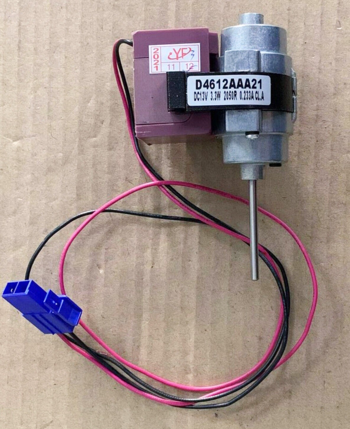 New DAEWOO BOSCH FRIDGE EVAPORATOR FAN MOTOR DC13V D4612AAA21 3.3W