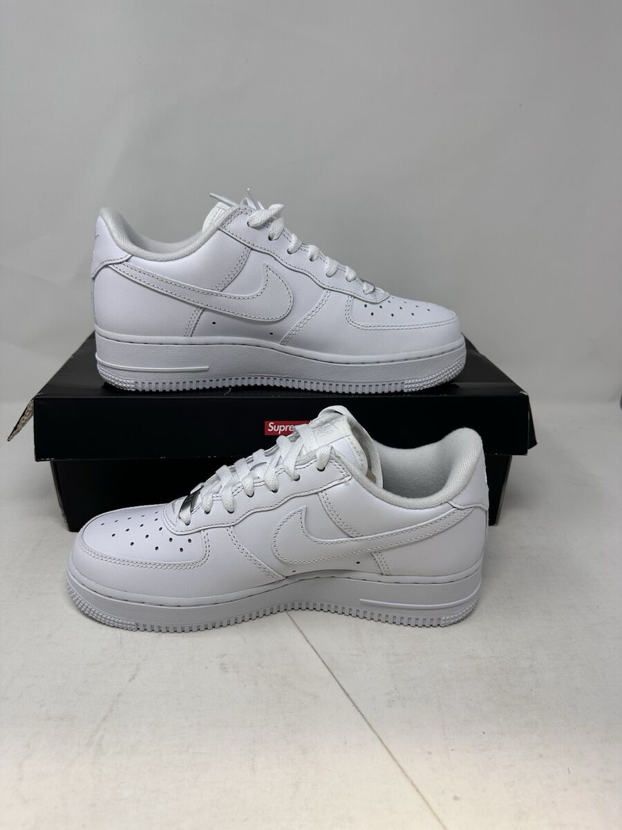 Nike Air Force 1 Supreme ホワイト-27.5 Supreme X Air Force 1 Low 'Box Logo White' - Nike - CU9225