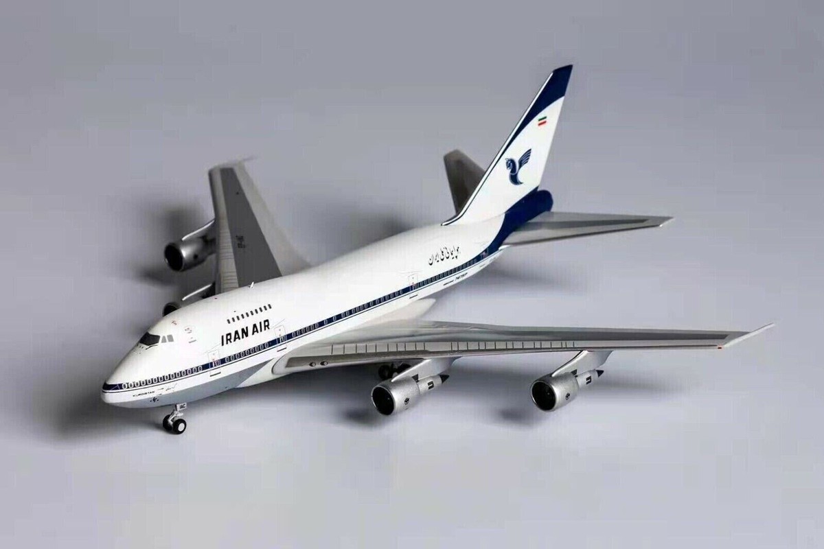 1:400 NG Model IRAN AIR BOEING 747SP Passenger Airplane