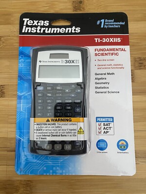 Sealed New Texas Instruments TI-30XIIS Scientific Calculator