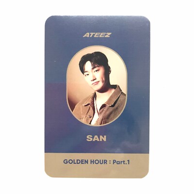 ATEEZ] Golden Hour / Work / Soundwave POP-UP ID Card (gacha) | eBay