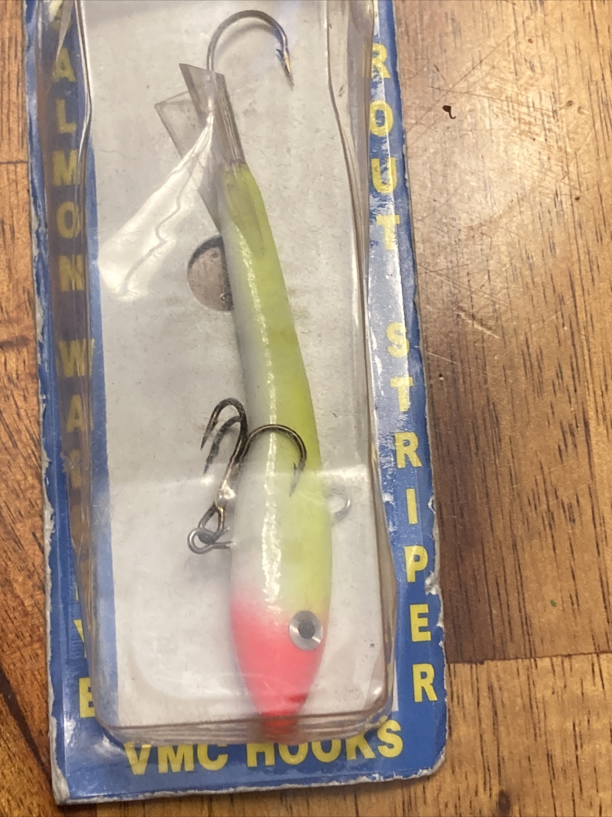 Moonshine Non and Glow Shiver Minnow 3 pk Walleye Vertical ice jigging