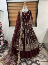 Ready made Lehenga Pakistani Bridal Sabyasachi Lengha Choli Indian Wedding Dress