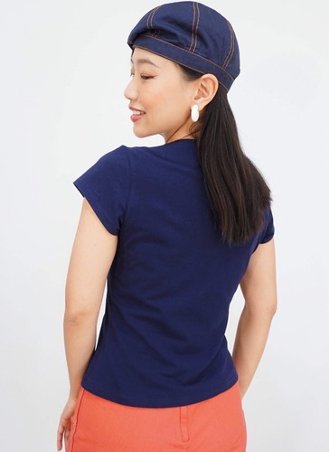 Camisetas náuticas Know Me Easy SEWING PATRÓN ME2078 Misses tallas 6-14 o 16-24 - Imagen 5 de 6