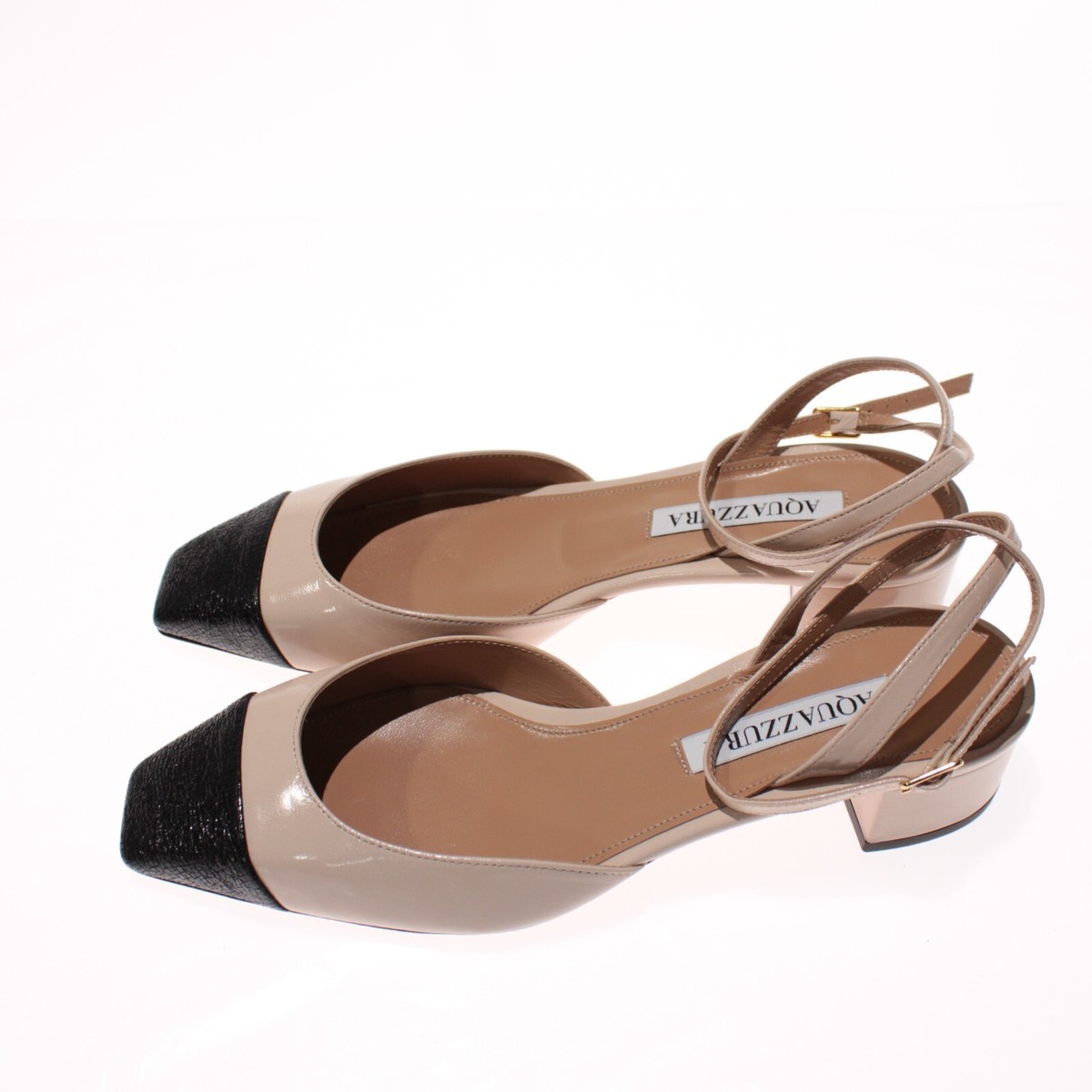Aquazzura NWB French Flirt Pump 35 Heels Size 37 (US 7) in Nude