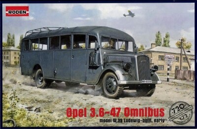 Roden 720 Opel Blitz Bus 3.6-47 Typ W39 Ludewig früh gebaut