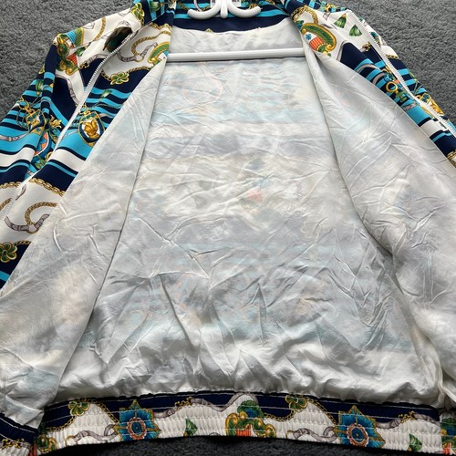 Vintage Alfred DunnerWomen's Nautical Cruise Windbreaker Jacket Zipup Pocket S10 - Picture 6 of 20