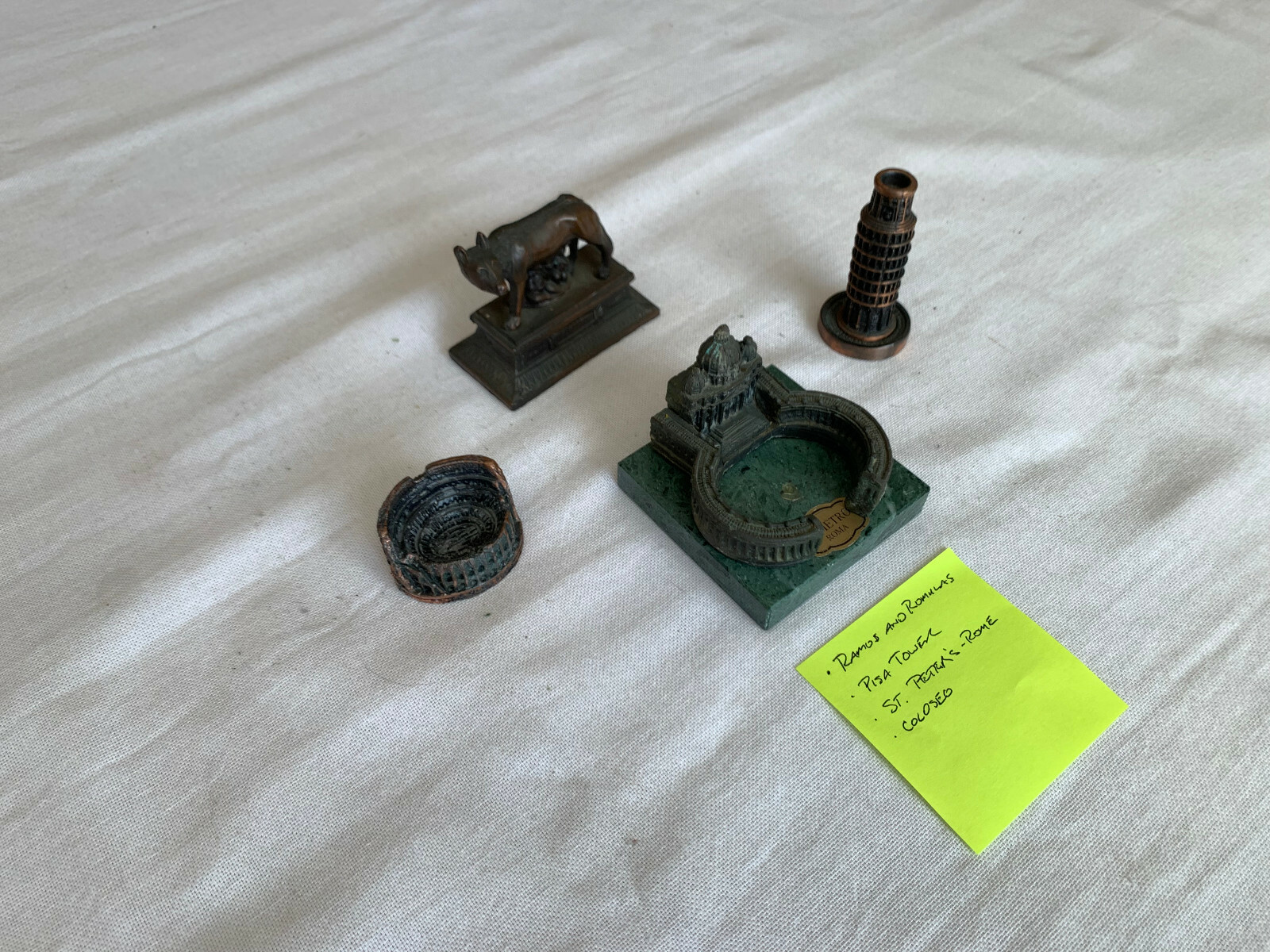 Collection of VTG Miniature Metal Buildings eBay