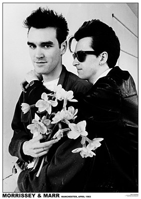Poster The SMITHS - Morrissey & Marr 1983 ca60x85cm  NEU 13799
