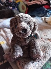 Ty Beanie Babies Frisbee The Puppy, Small Plush Soft Toy, BNWT