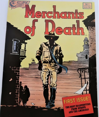 Merchants Of Death #1-4 Complete Mini Eclipse Comics Western Kurt Busiek 1988 - Picture 8 of 12