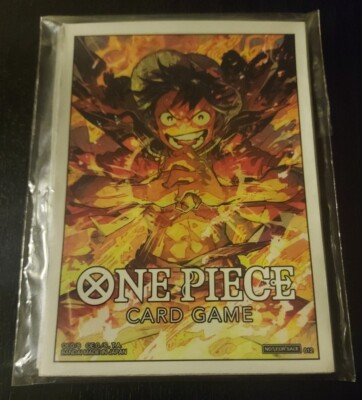 One Piece Store Championship Ruffy 10 Sleeves - Sealed - M/NM One Piece Englisch