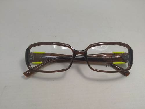 NEW AUTHENTIC FENDI F880 207 BROWN 54-15-135 FLEX HINGES w/CASE 4834 - Picture 5 of 9