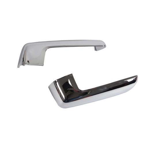 Tapa de cubierta de medio espejo retrovisor superior cromada para Chevy Silverado/GMC Sierra 1500 2019-2024 - Imagen 5 de 13