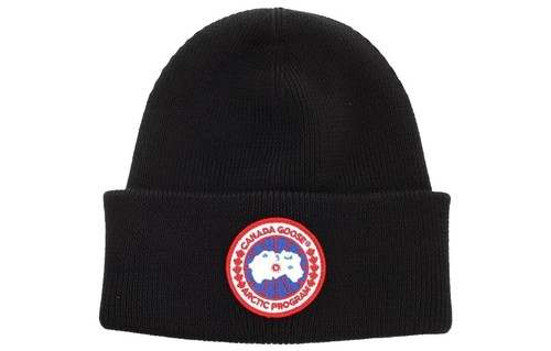 Canada Goose Women\'s Magenta Knit Cuffed Beanie Canada Goose City Magenta Arctic Wool Toque Beanie - Brand  main image 3