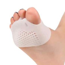 1 Pair Silicone Gel Orthotic Toe Straightener Separator Bunion Corrector Relief
