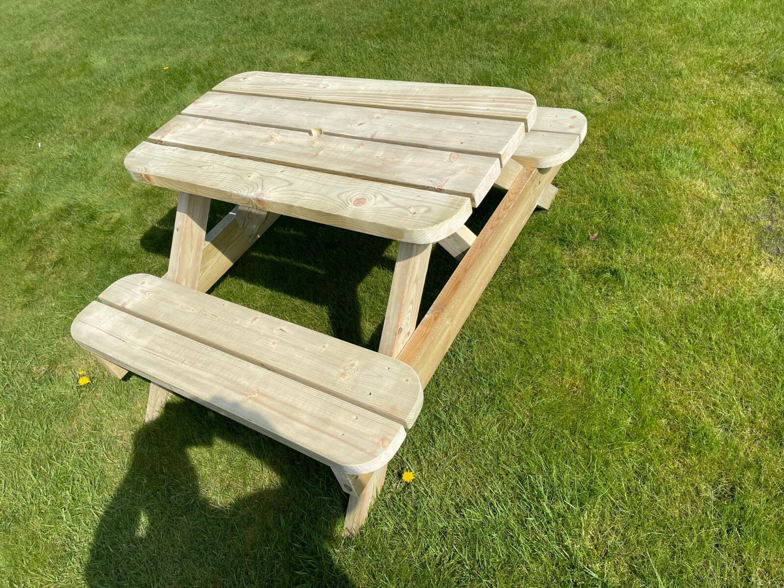 10 x 4ft wooden picnic table bench pub garden outdoor eBay