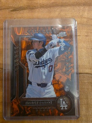 2024 Topps Chrome Cactus Jack Shohei Ohtani /25 Orange Refractor 🔥