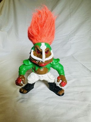 Vintage 1992 Battle Trolls T.D. Troll Football NFL Figure Toy Mattel