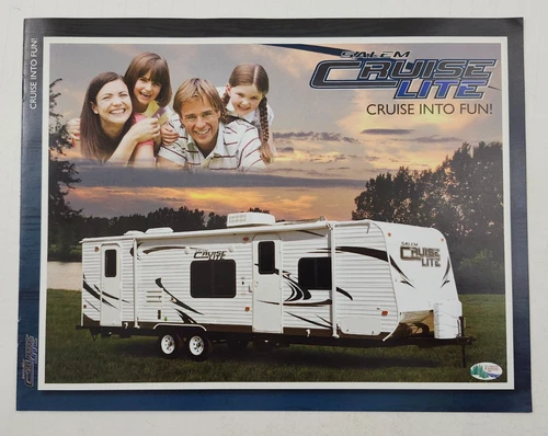 RV Brochure 2012 Salem Cruise Lite by Forest River Travel Trailers Campers