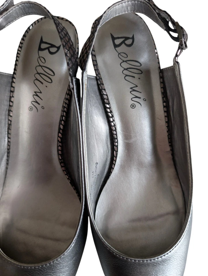 Zapatos Bellini Dama Bug Mujer Talla 8m Gris Sintético 2.5 Tacones  Foto 4 de 4