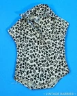 Vintage Barbie Doll Fashion PAK Black & White Shirt / Blouse Excellent ~ 1960's