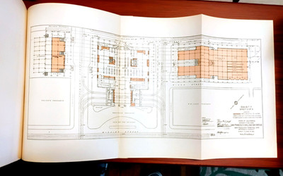 1937 KEY SYSTEM & INTERURBAN AGREEMENT PLANS MAPS S.F. OAKLAND BAY BRIDGE OOAK