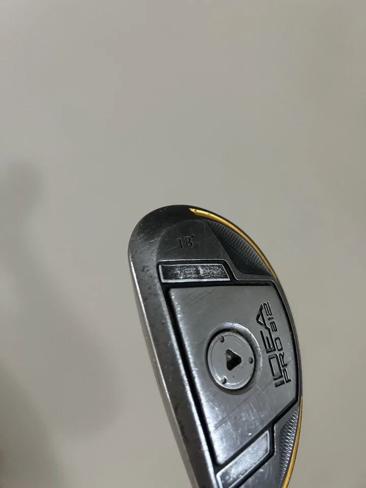 LEFT HANDED Adams Idea Pro A12 18 Degree 3 Hybrid, Stiff Flex - Image 2 of 4