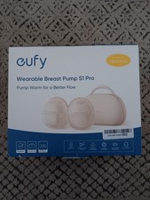 Eufy Wearable Breast Pump S1 Pro Hands-Free Comfort Heating Control New Open Box