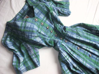 Wunderschönes Dirndl Trachtenkleid Balkonett Landhauskleid Kleid Dirndel Gr. 44