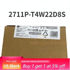 Brand New AB 2711P-T4W22D8S SER C PanelView Plus 7 SEALED Free Ship 1PCS