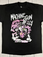 VGC! Machine Gun Kelly "Mainstream Sellout" Tour T-Shirt MGK 2022 Black Sz XL